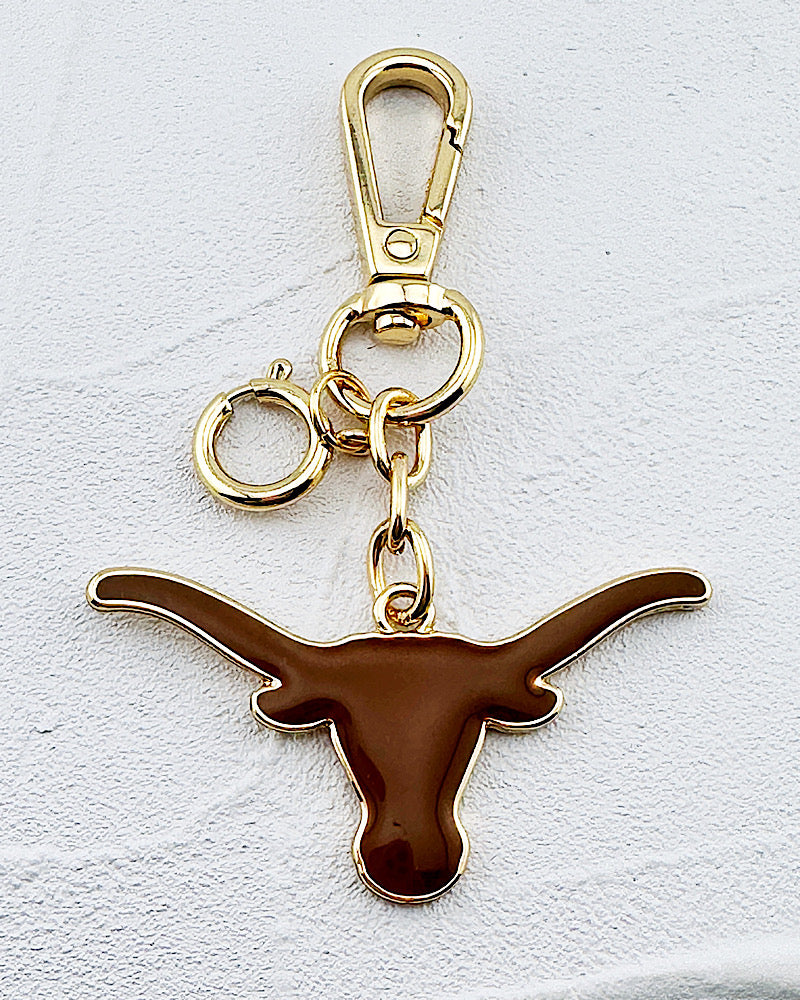 Texas Longhorns Bag Charm