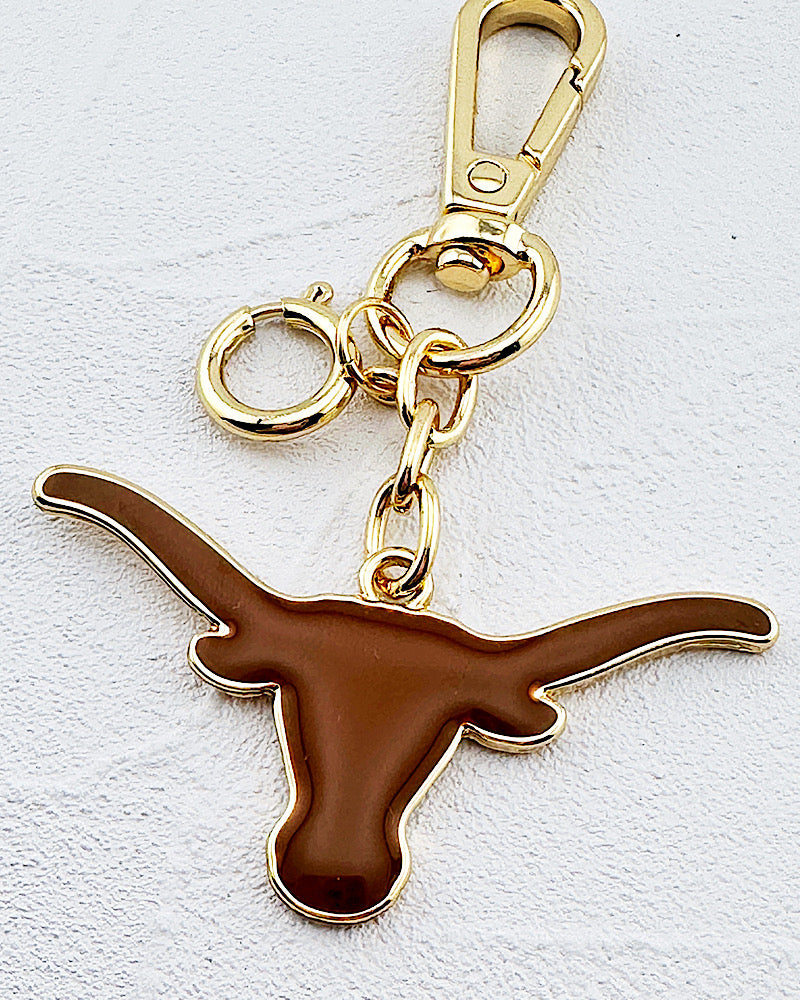 Texas Longhorns Bag Charm