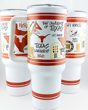University Of Texas 40oz Straw Tumbler