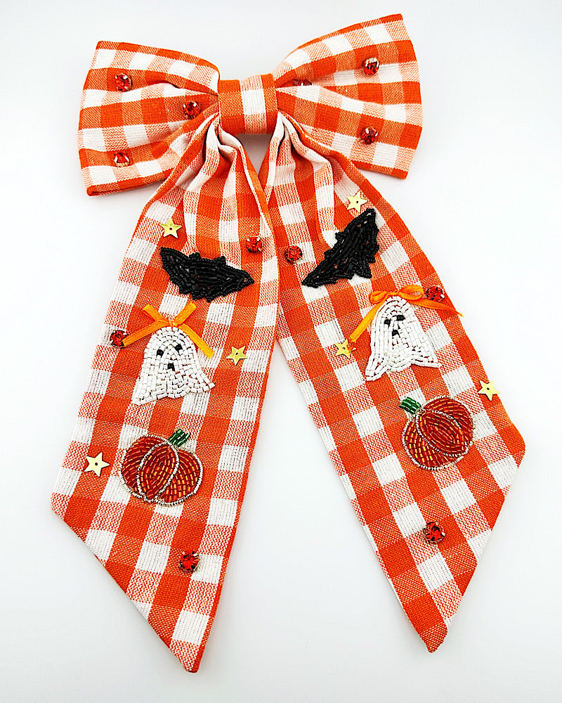 Wickedly Cute Bow Barrette