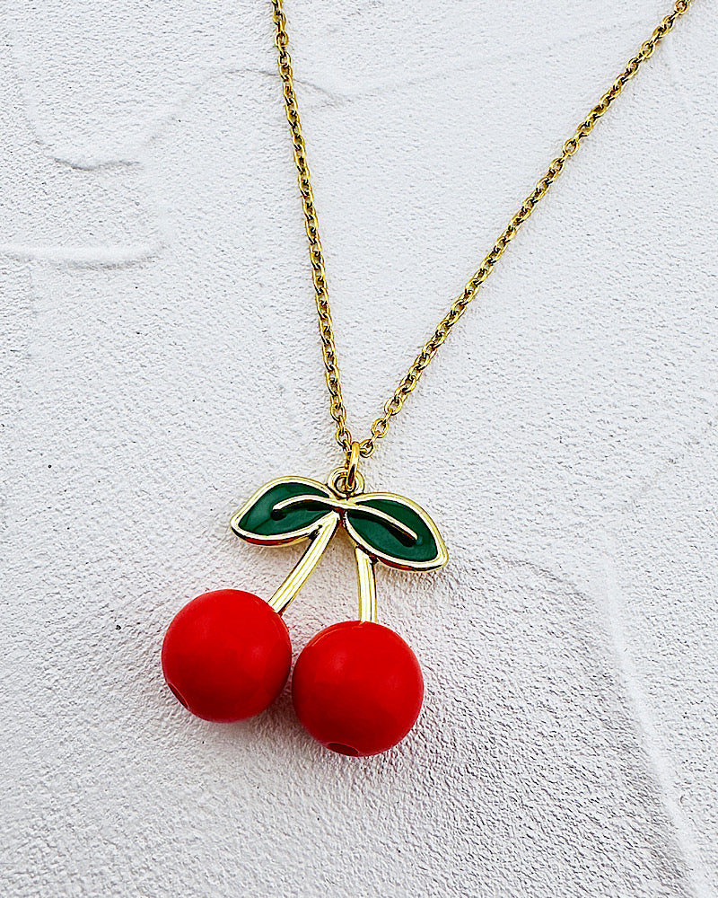 Kids Cherry Necklace