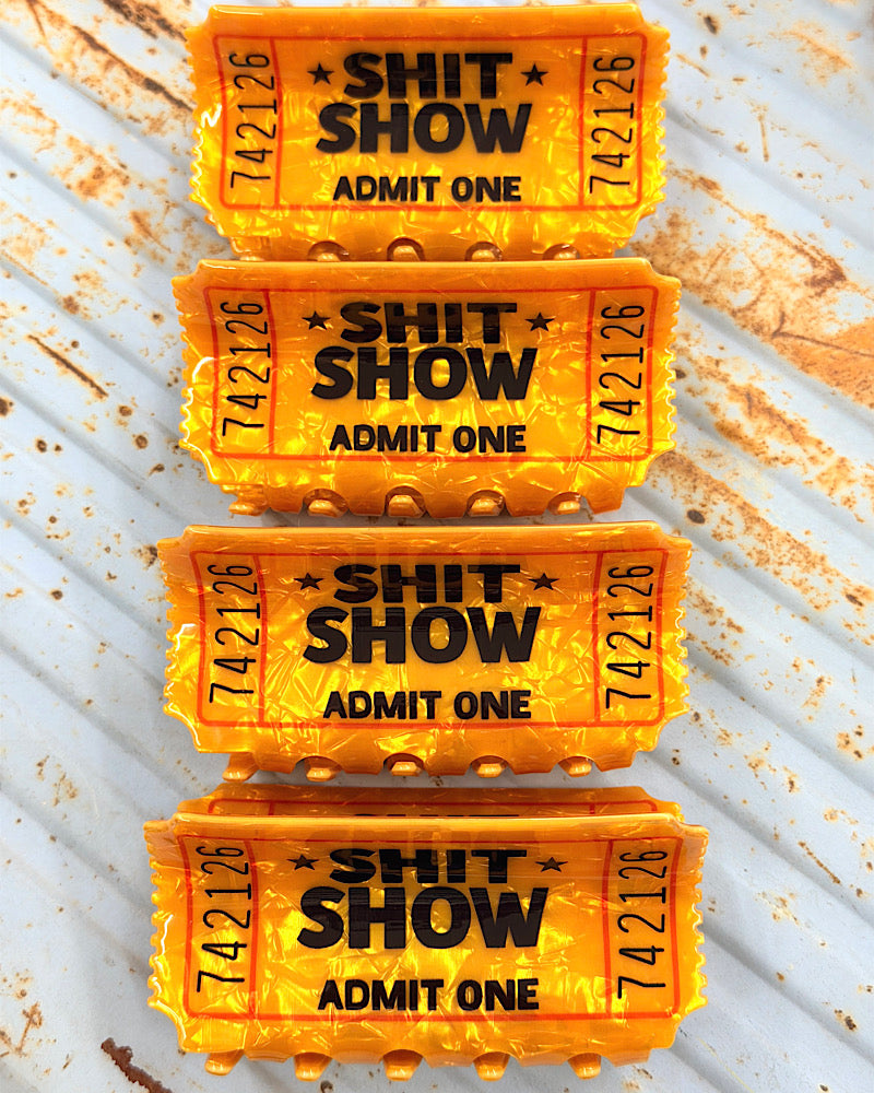 Shit Show Hair Clip