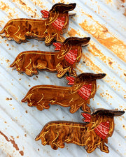 Rodeo Weenie Hair Clip