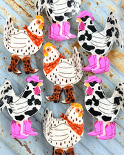 Cluckin' Around Hair Clip
