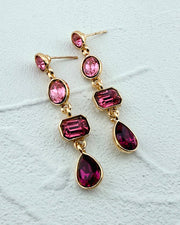 Raspberry Kiss Earrings