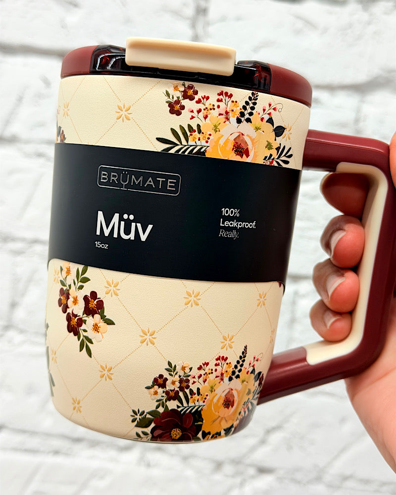 Quilted Florals Era Müv 15oz - Limited Edition