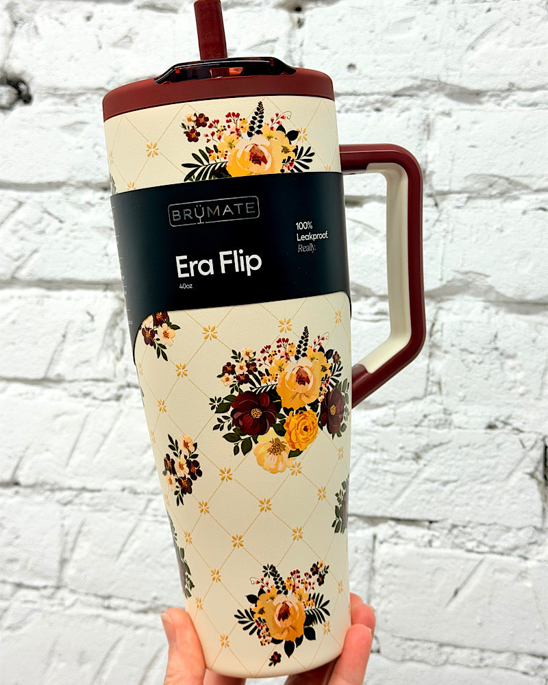 Quilted Florals Era Flip 40oz - Limited Edition