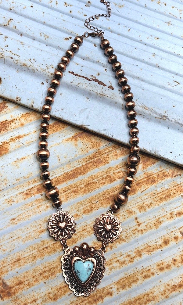 Nettie Heart Necklace