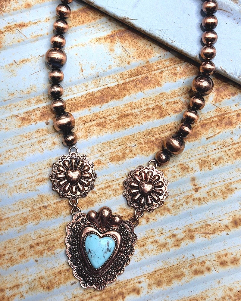Nettie Heart Necklace