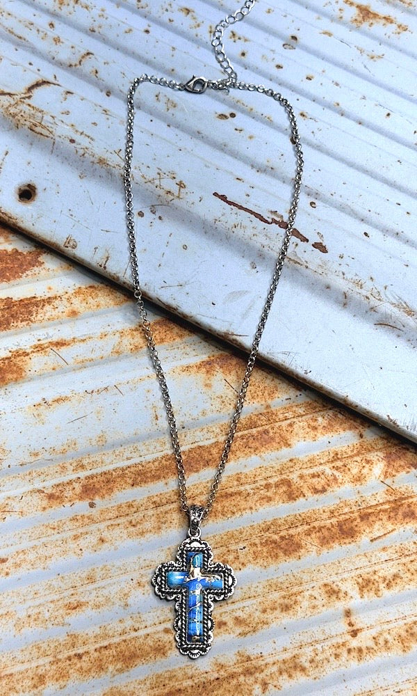 Susannah Cross Necklace