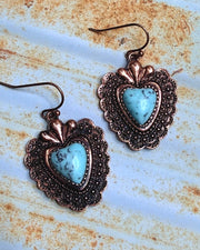 Nettie Heart Earrings