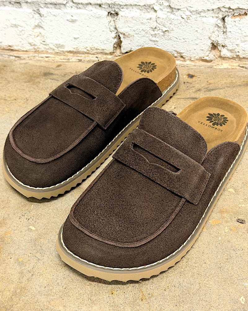 Mila Brown Mules