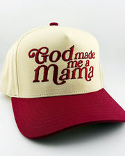 God Made Me A Mama Trucker Hat