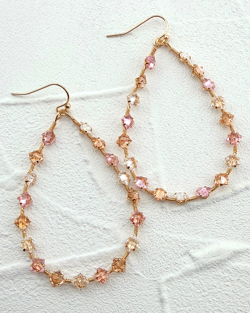 Lola Blush Teardrops