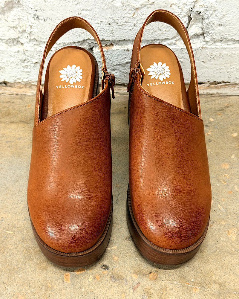 Laine Chestnut Clogs