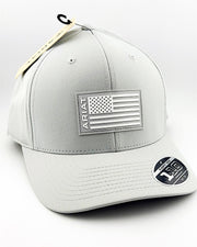 Ariat Gray Flag Patch Cap