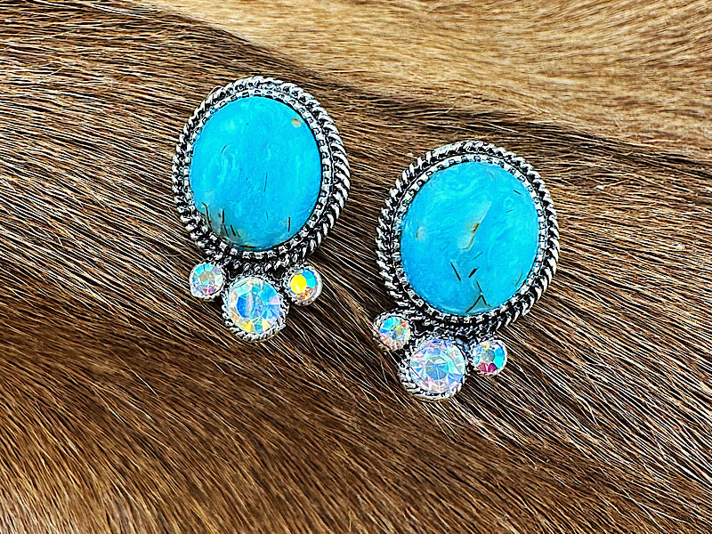 Naomi Stone Studs