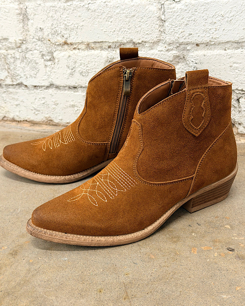 Burch Chestnut Ankle Booties