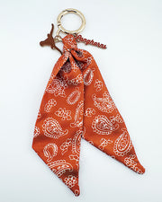 Longhorns Bandana Bag Charm