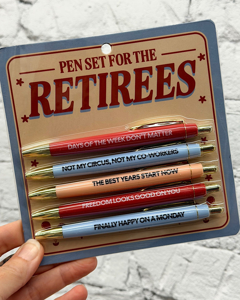 Retirees Pen Set