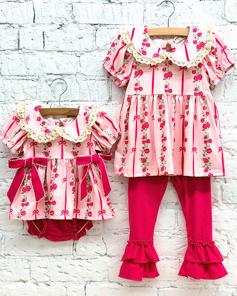 Rosie Ribbons Pant Set