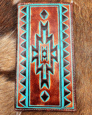 Ariat Southwestern Rodeo Wallet