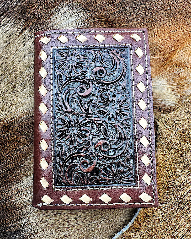 Ariat Bucklace Tri-Fold Wallet