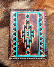 Ariat Southwestern Bi-Fold Flipcase Wallet