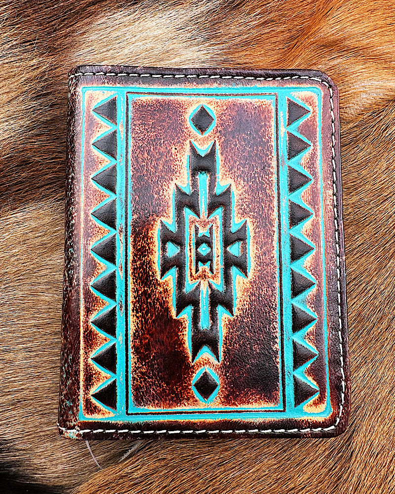 Ariat Southwestern Bi-Fold Flipcase Wallet