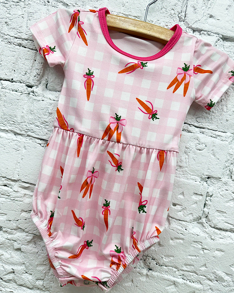 Carrot Patch Cutie Pink Onesie