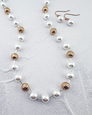 Holly Pearl Necklace Set