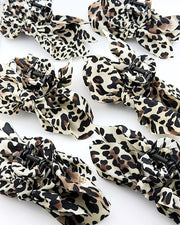 Spotted Scarf Hair Clip