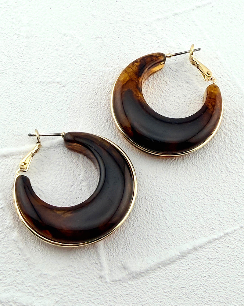 Amber Waves Hoops