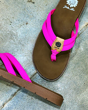Femmie Fuchsia Sandals