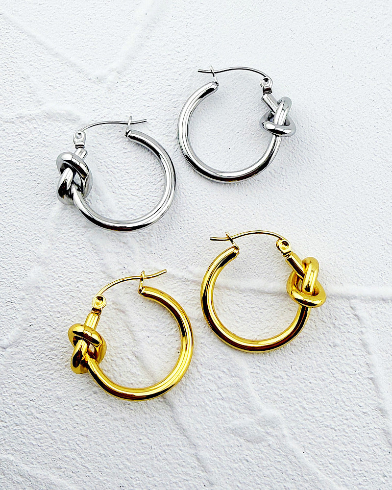 Eden Knot Hoops