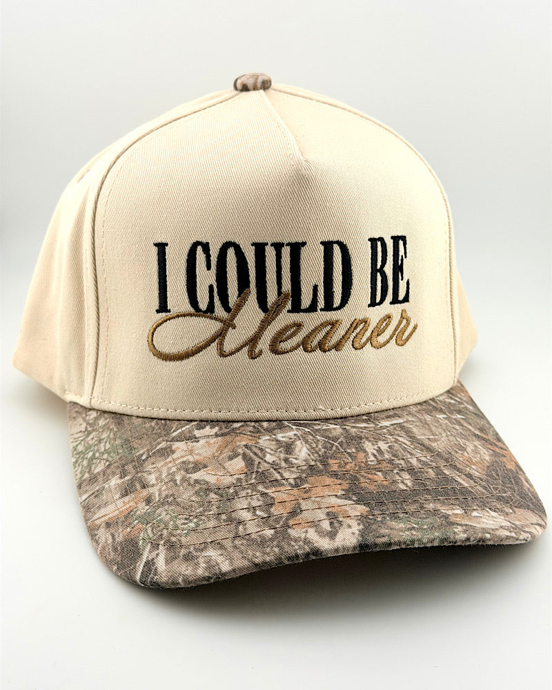 I Could Be Meaner Trucker Hat