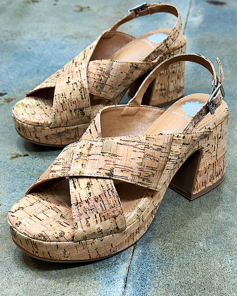Hania Cork Platform Heel