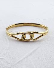 Infinity Hinged Bangle
