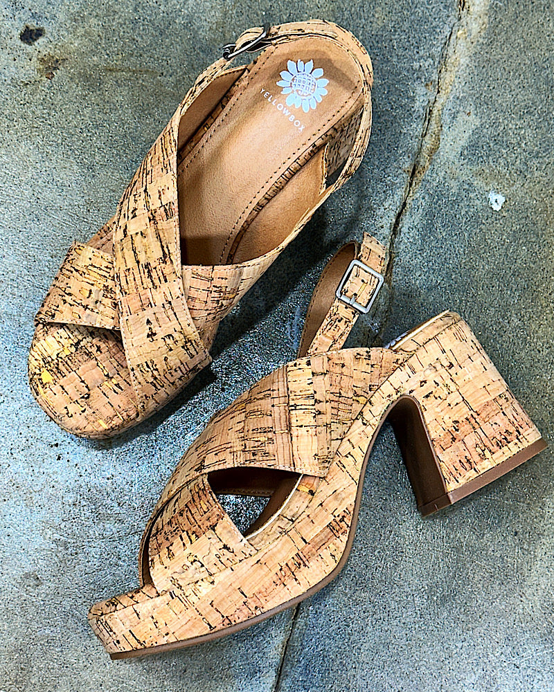 Hania Cork Platform Heel