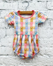 Pastel Patchwork Onesie