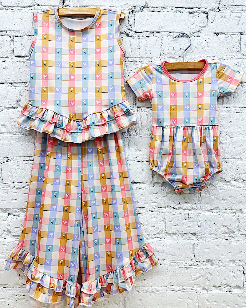 Pastel Patchwork 2pc Set