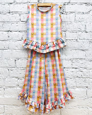 Pastel Patchwork 2pc Set