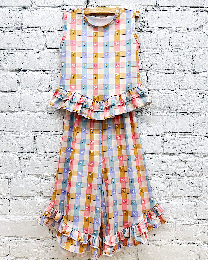 Pastel Patchwork 2pc Set