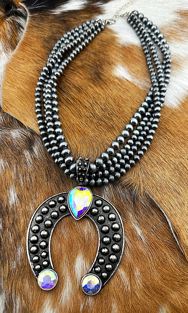 Sonora Squash Blossom Necklace