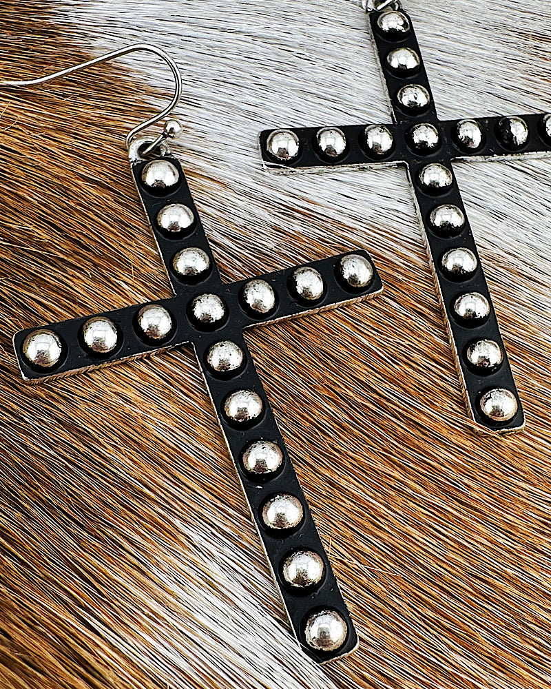 Dylan Cross Earrings
