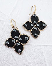 Viviana Black Earrings
