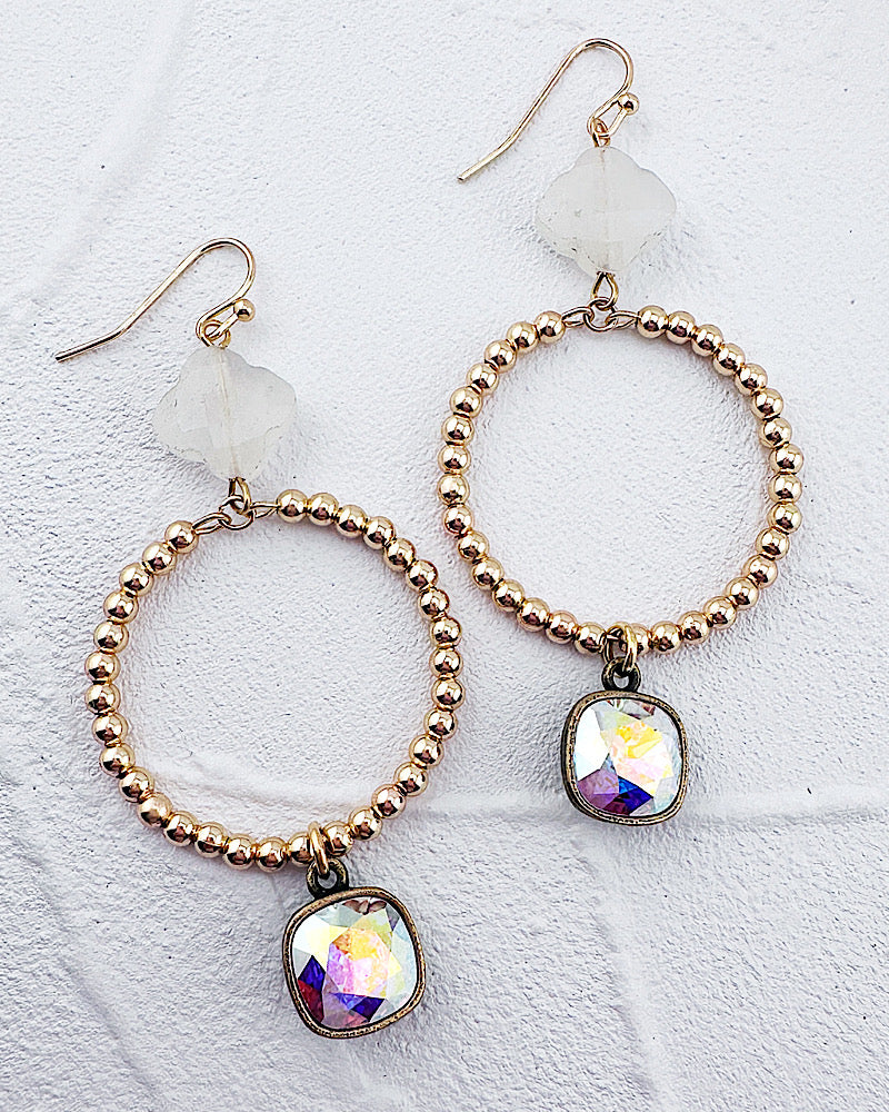 Amelia Iridescent Earrings