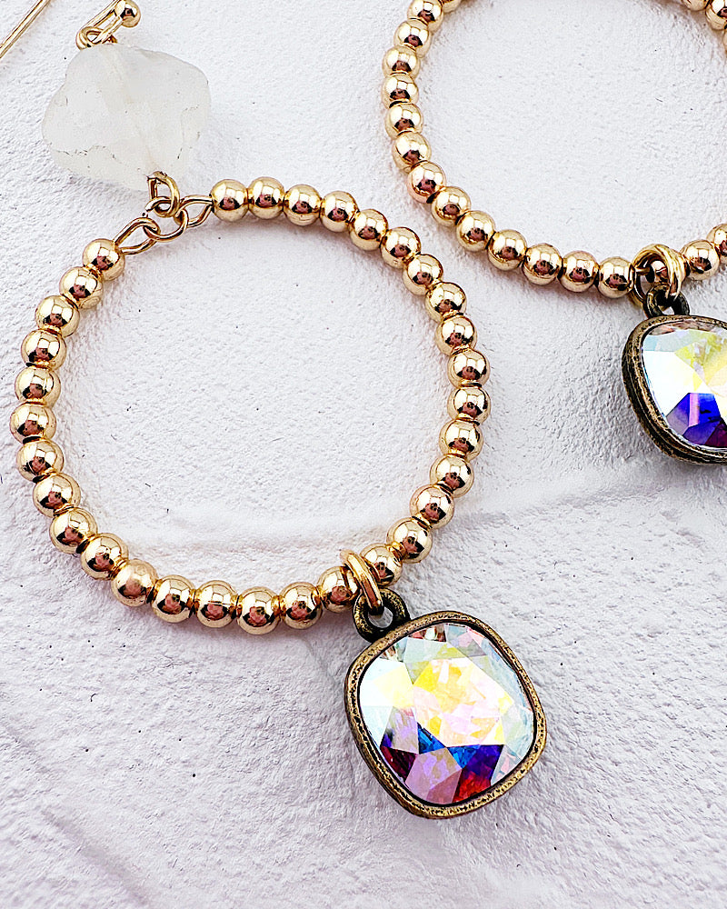 Amelia Iridescent Earrings