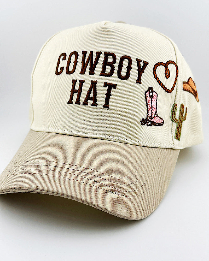 Cowboy Hat Trucker Hat