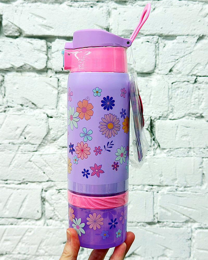 Flower Dream 2 in 1 Water Bottle